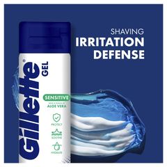 Gel cạo râu Gillette Sensitive Skin Soothing 195g