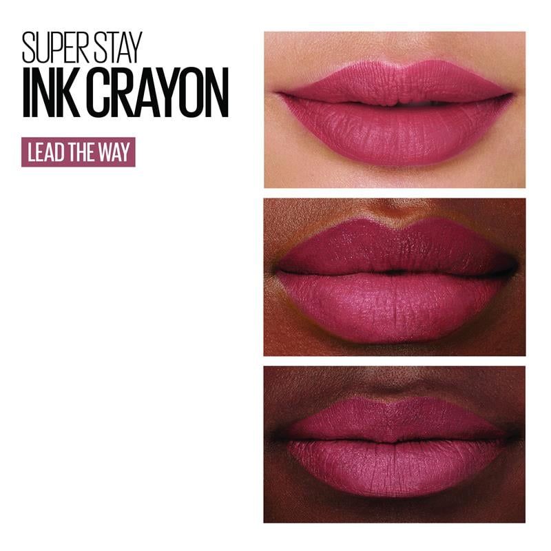 Son môi Maybelline Superstay Ink Crayon dẫn đầu xu hướng