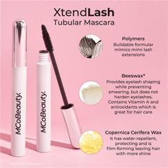 Mascara ống MCoBeauty XtendLash màu đen-nâu