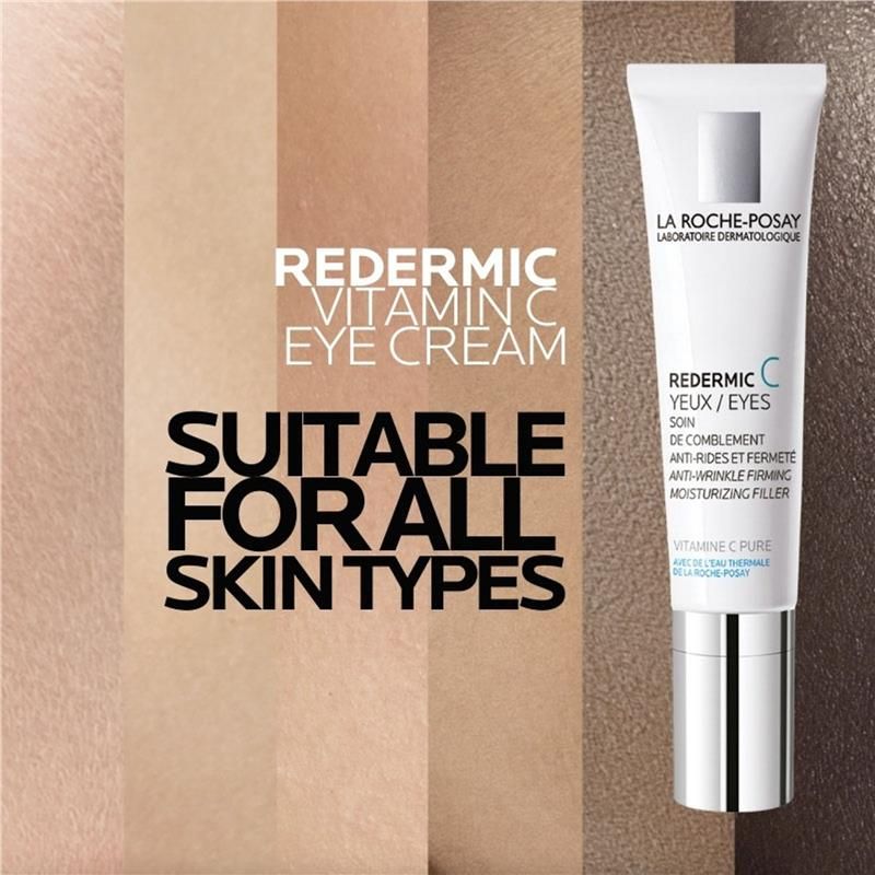 Kem dưỡng mắt chống lão hóa La Roche-Posay Redermic Vitamin C 15ml
