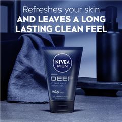 Sữa rửa mặt NIVEA for Men Deep Face Wash 100ml