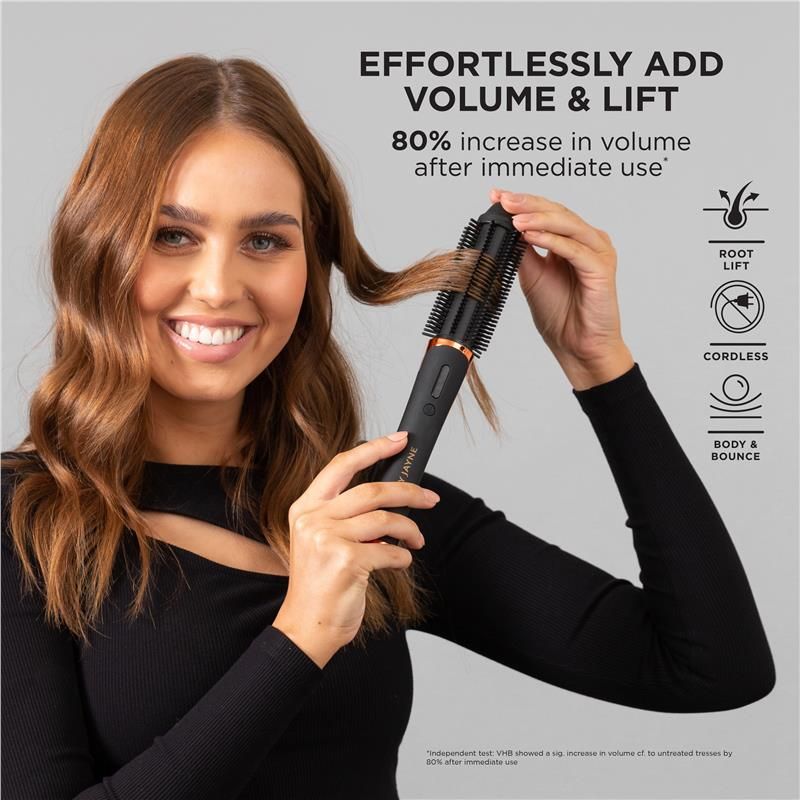 Bàn chải nóng tạo phồng có thể sạc lại Lady Jayne Salon Pro