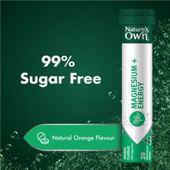 Viên sủi bổ sung Magiê + Năng lượng Nature's Own 20 viên