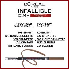 Loreal Paris Brow Artist Le Skinny 1.0 Ebony