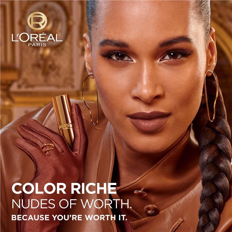 Son môi L'Oreal Paris Color Riche Satin Nudes of Worth 570 Worth It Intense