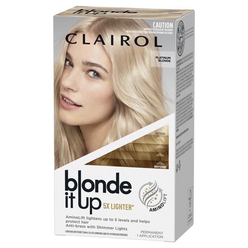 Clairol Blondeitup Kit Bạch kim Tóc vàng