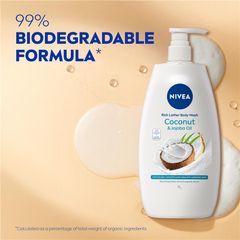 Sữa tắm NIVEA Coconut & Jojoba Oil 1L