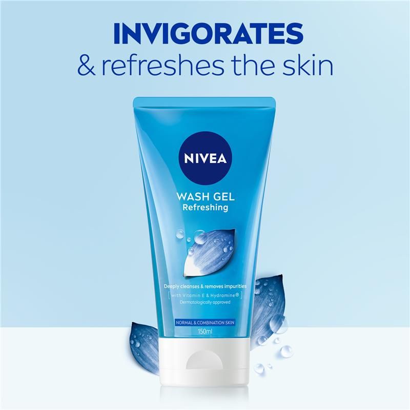 Sữa rửa mặt làm mới NIVEA Daily Essentials 150ml