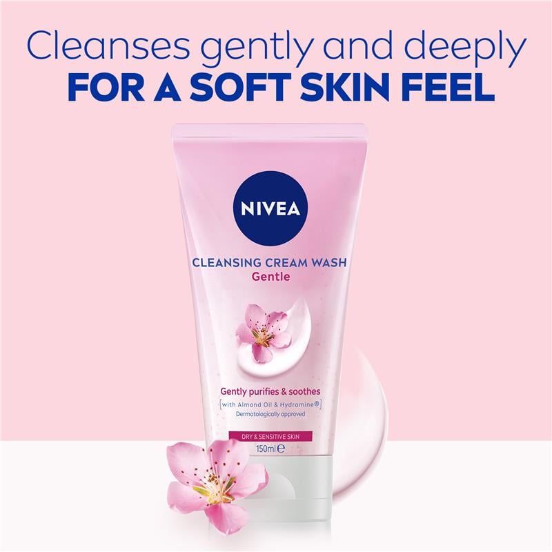 Sữa rửa mặt dịu nhẹ NIVEA Daily Essentials 150ml