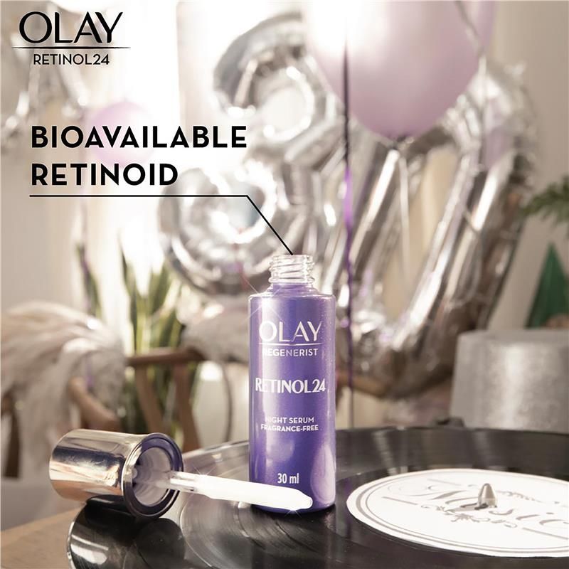 Olay Regenerist Retinol 24 Night Serum không mùi 30ml