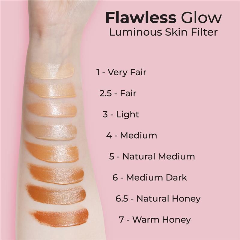 Bộ lọc làm sáng da MCoBeauty Flawless Glow Luminous Skin Filter 4 Medium
