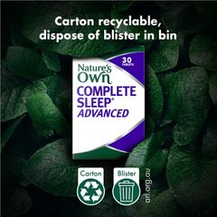 Nature's Own Complete Sleep Advanced 30 viên