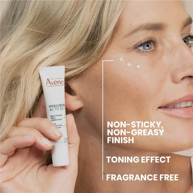 Kem dưỡng mắt Avene Hyaluron Activ B3 Triple Correction 15ml