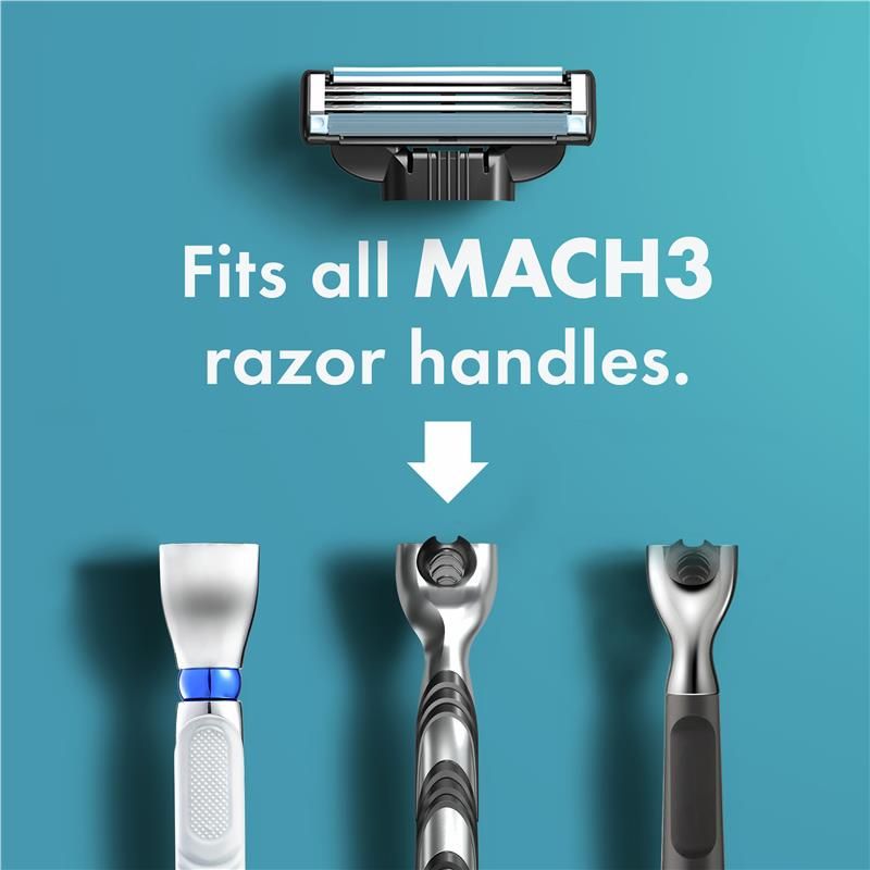 Gillette Mach 3+ Hộp 8 lưỡi dao