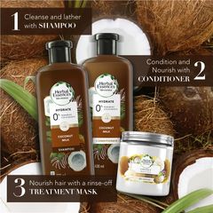 Dầu gội Herbal Essences Bio Renew Hydrate Coconut Milk 400ml