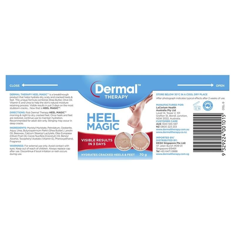 Dermal Therapy Heel Magic 70g