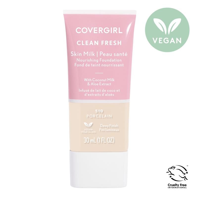 Kem Nền Covergirl Clean Fresh Skin Milk Foundation Porcelain 510 30ml