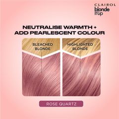 Nước hoa hồng Clairol Blonde It Up Crystal Glow bán vĩnh viễn Rose Quartz