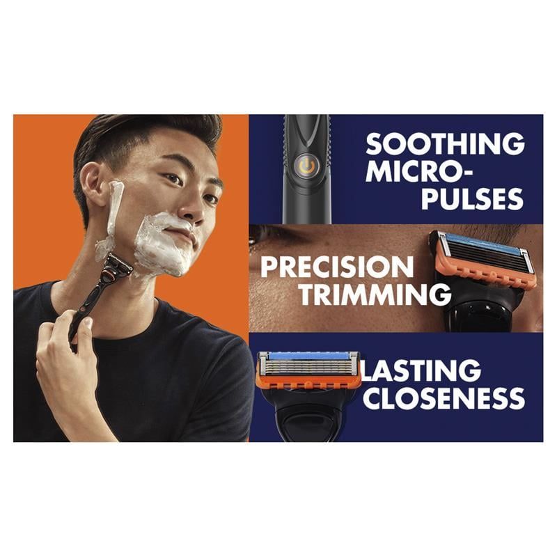 Dao cạo râu Gillette Fusion Power + 1 lưỡi dao thay thế