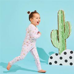 Bambi Mini Co. Wrigglesuit 0 Newborn Pink Festival Bloom