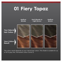 Schwarzkopf Brilliance 01 Fiery Topaz Mới