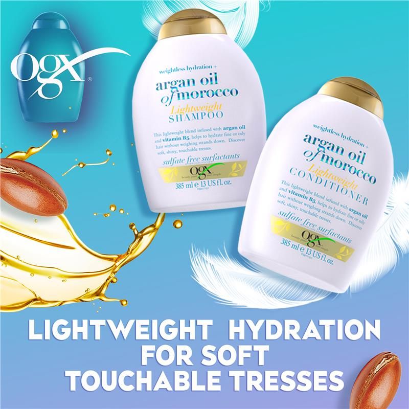 Dầu gội nhẹ OGX Argan Oil Of Morocco 385ml