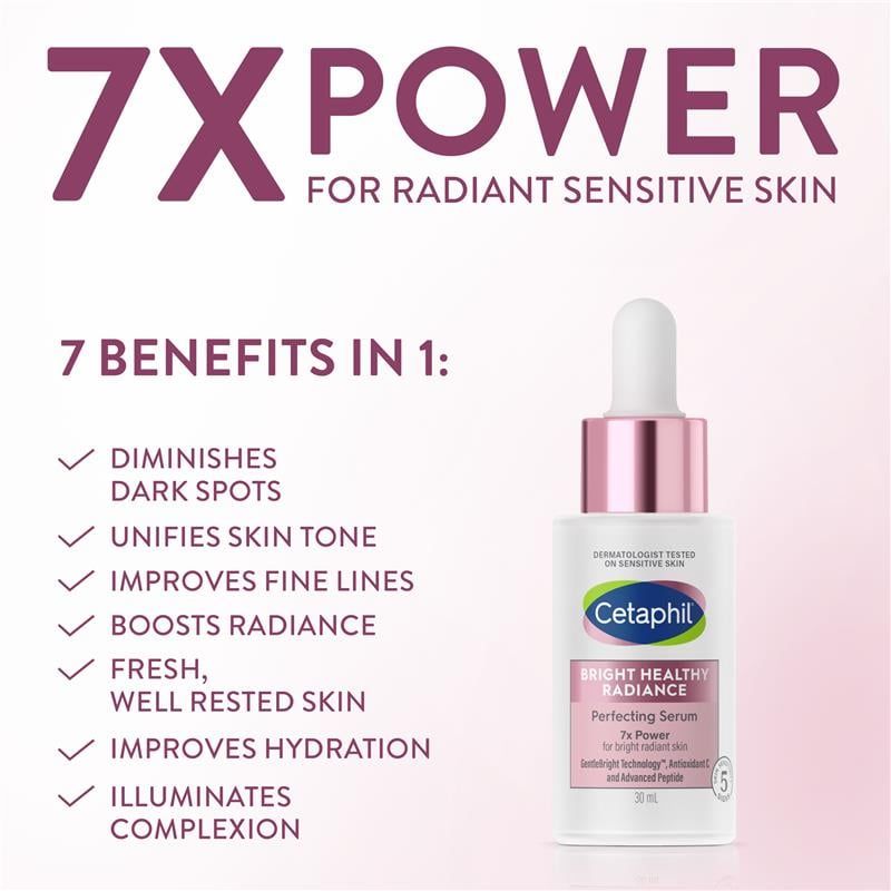 Huyết thanh hoàn thiện Cetaphil Bright Healthy Radiance 30ml