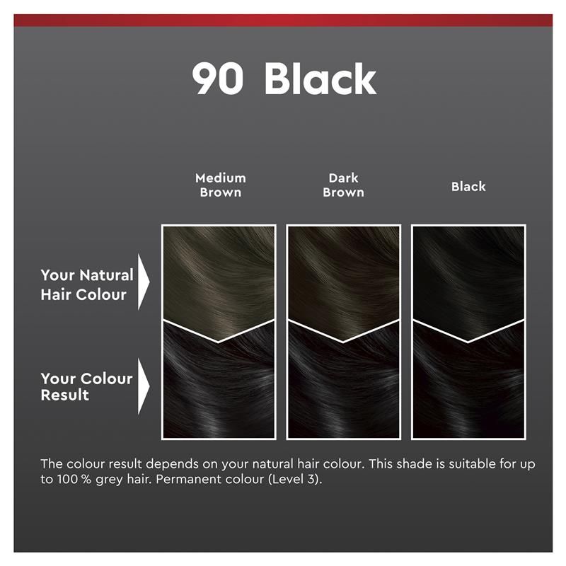 Schwarzkopf Brilliance 90 Đen Mới