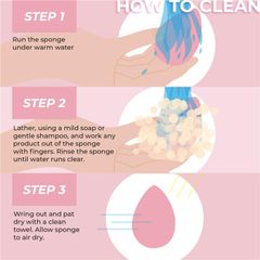 Mút tán kem nền MCoBeauty Dual-Density