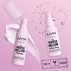 Xịt khóa lớp trang điểm NYX Marshmellow 05