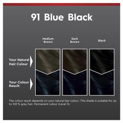 Schwarzkopf Brilliance 91 Xanh Đen Mới