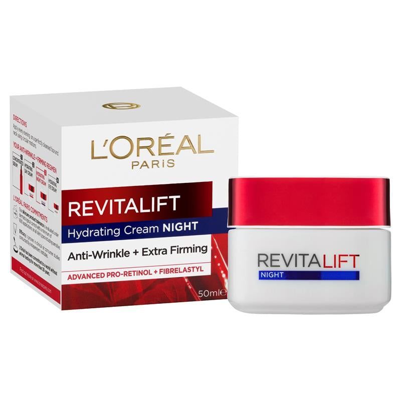 Kem dưỡng da ban đêm L'Oreal Paris Revitalift 50ml