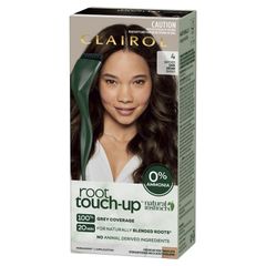 Thuốc nhuộm tóc vĩnh viễn Clairol Root Touch Up Natural Instincts 4 Dark Brown