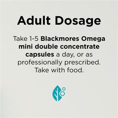 Blackmores Omega Mini Double Concentrate 400 Viên