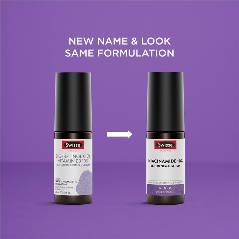 Huyết thanh tái tạo da Swisse SC Niacinamide 10% 30ml