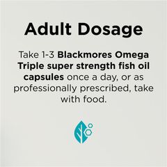 Dầu cá Blackmores Omega Triple Super Strength 150 viên nang