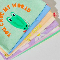 Bambi Mini Co. Bộ đồ liền thân Supersinglet cho bé trai màu xanh lá cây Croc và Triangles 2 gói 12-18