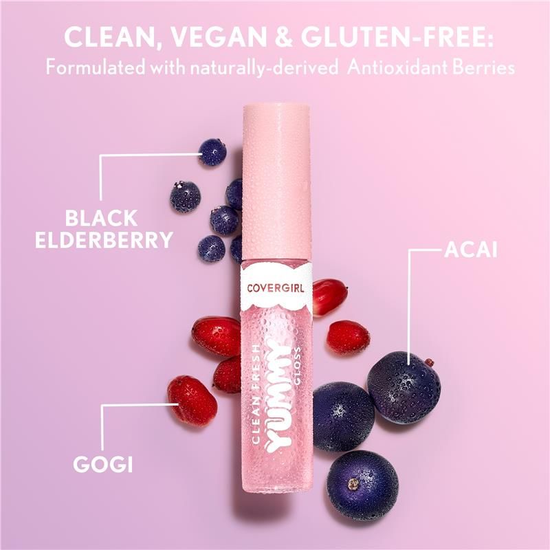 Son bóng Covergirl Clean Fresh Yummy Gloss #100 Hãy cùng nhau tỏa sáng