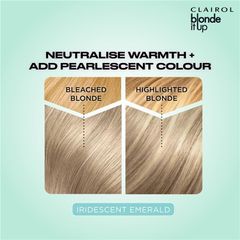 Nước hoa hồng bán vĩnh viễn Clairol Blonde It Up Crystal Glow Iridescent Emerald