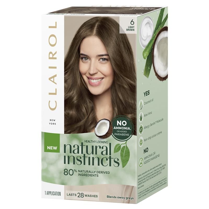 Natural Instincts 6 Suede, Màu Nâu Nhạt, Màu Tóc Bán Vĩnh Viễn