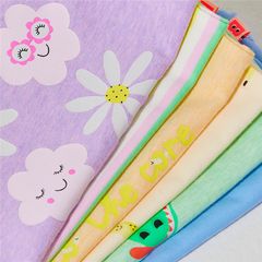 Bambi Mini Co. Bộ đồ liền thân Supersinglet cho bé gái họa tiết hoa tím và sọc kẹo 2 bộ 0 Trẻ sơ sinh