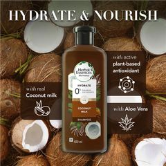 Dầu gội Herbal Essences Bio Renew Hydrate Coconut Milk 400ml