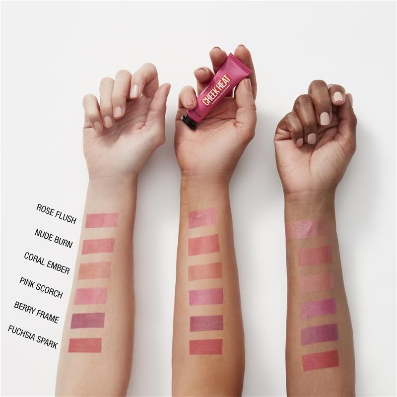 Phấn má hồng Maybelline Cheek Heat Pink Scorch