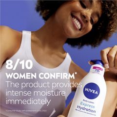 Sữa dưỡng thể NIVEA Express Hydration dưỡng ẩm 400ml