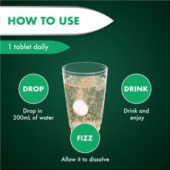 Viên sủi bổ sung Magiê + Năng lượng Nature's Own 20 viên