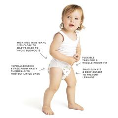 Tã Tooshies Eco với chất liệu tre hữu cơ cỡ 4 cho trẻ mới biết đi từ 10-15kg, gói 18 chiếc Chỉ bán trực tuyến