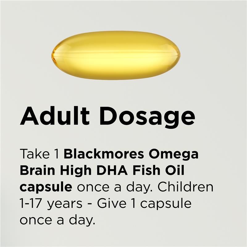 Viên uống bổ não Blackmores Omega Brain 60 viên