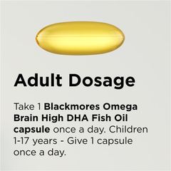 Viên uống bổ não Blackmores Omega Brain 60 viên