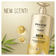 Dầu gội Pantene Miracles Biotin Daily Moisture Renew 650ml