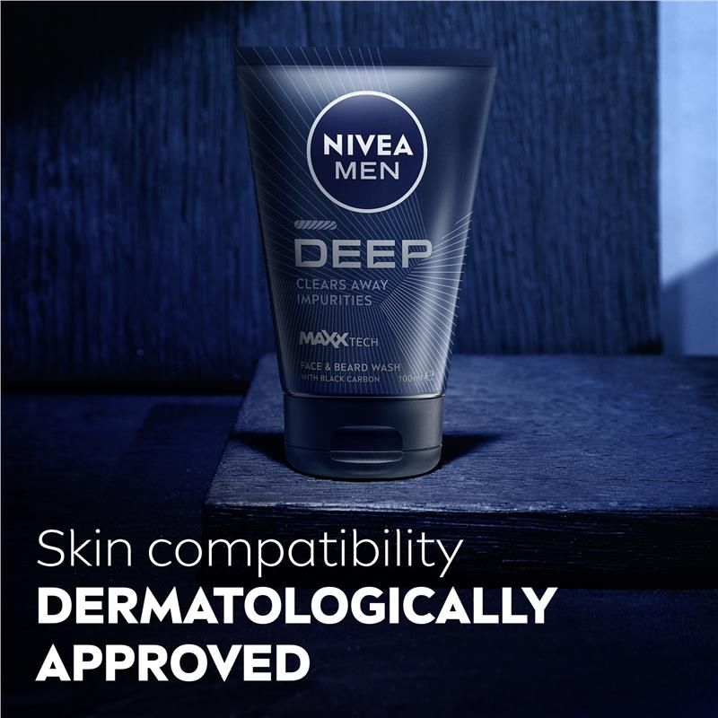 Sữa rửa mặt NIVEA for Men Deep Face Wash 100ml